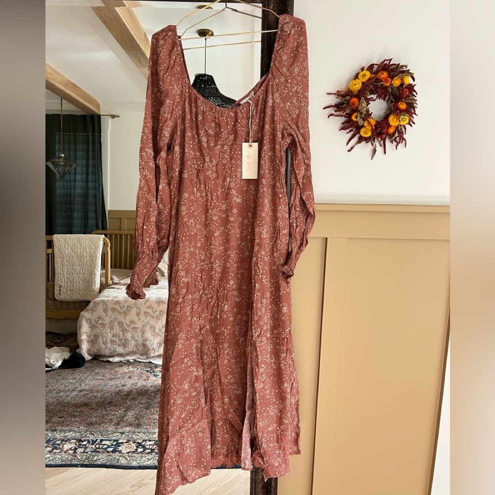 Brand new mauve dress with tags!